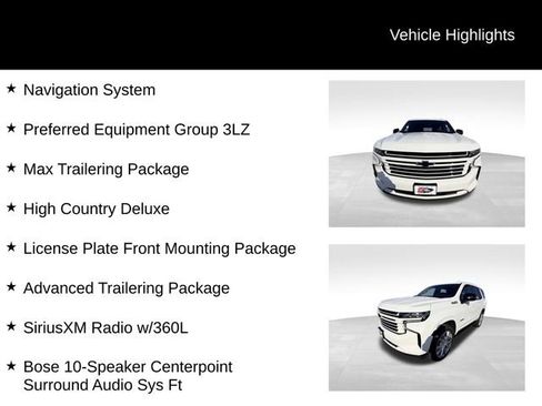 Certified 2023 Chevrolet Tahoe High Country image 12