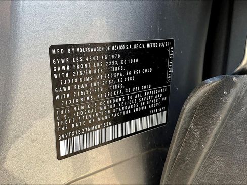 Used 2022 Volkswagen Taos SE image 36