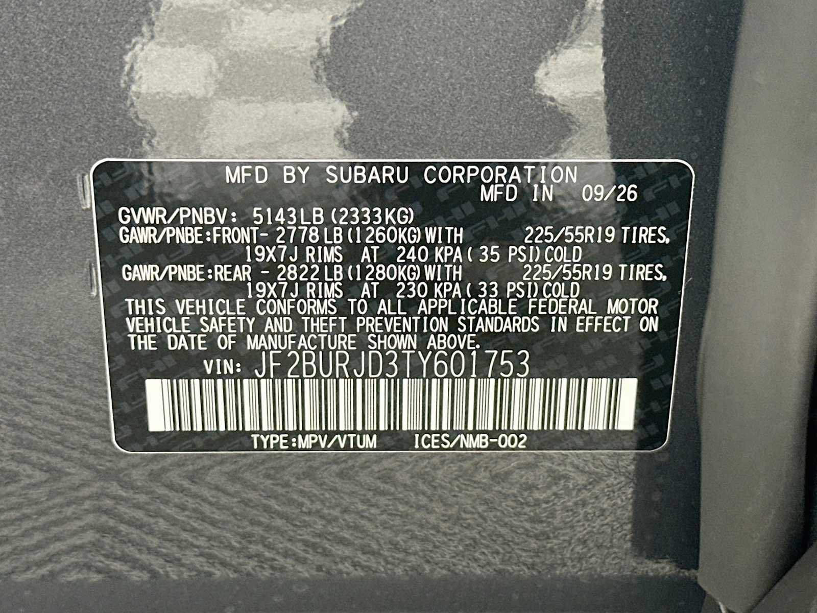 New 2026 Subaru Outback Touring XT AWD/4WD image 31
