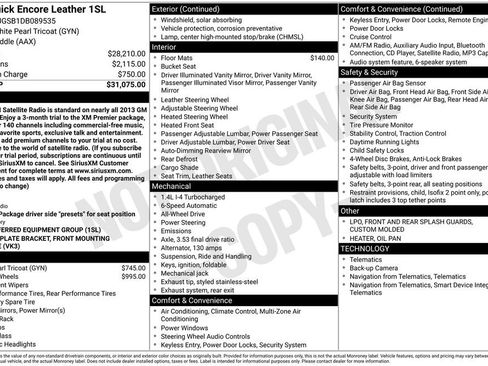 Used 2013 Buick Encore Leather image 15