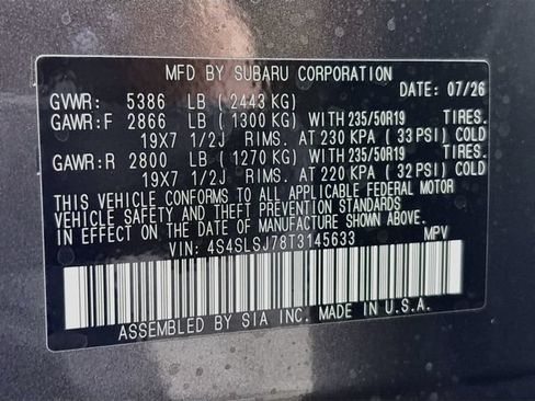 New 2026 Subaru Forester Touring AWD/4WD image 33