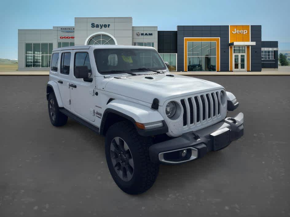 Used 2021 Jeep Wrangler Unlimited Sahara AWD/4WD image 1