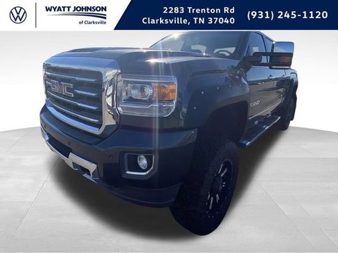 Used 2017 GMC Sierra 2500 SLT w/ Duramax Plus Package AWD/4WD image 1