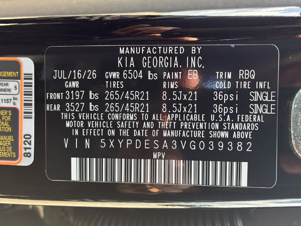 New 2027 Kia Telluride SX X-Line AWD/4WD image 38