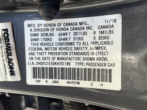 Used 2019 Honda Civic Si image 31