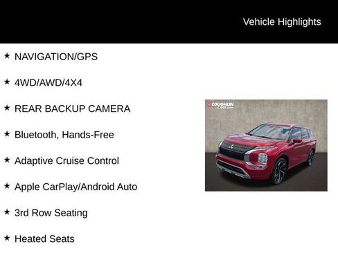 Used 2022 Mitsubishi Outlander SEL AWD/4WD image 2