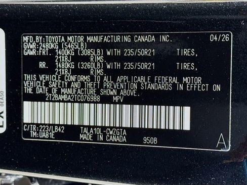 New 2026 Lexus RX 350 FWD image 24