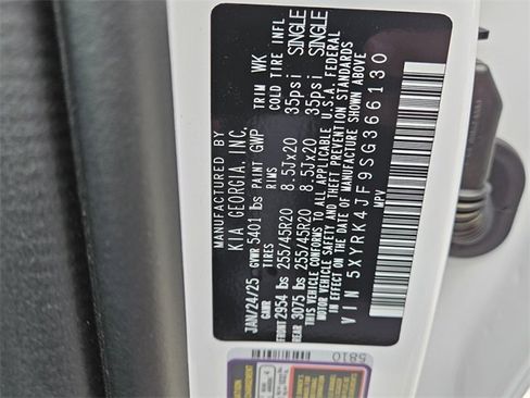 New 2025 Kia Sorento SX image 16