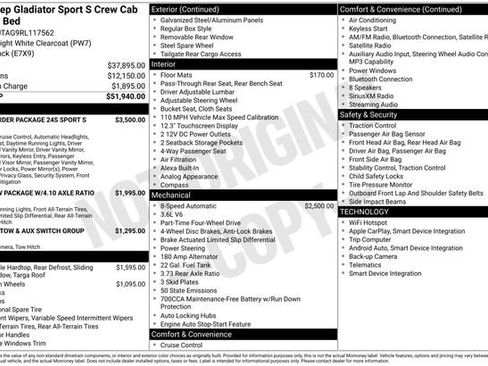 Used 2024 Jeep Gladiator Sport AWD/4WD image 15