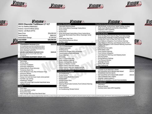 Used 2023 Chevrolet TrailBlazer LT w/ Convenience Package image 42