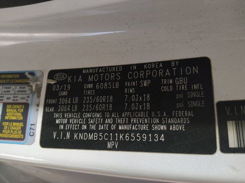 Used 2019 Kia Sedona EX FWD image 33