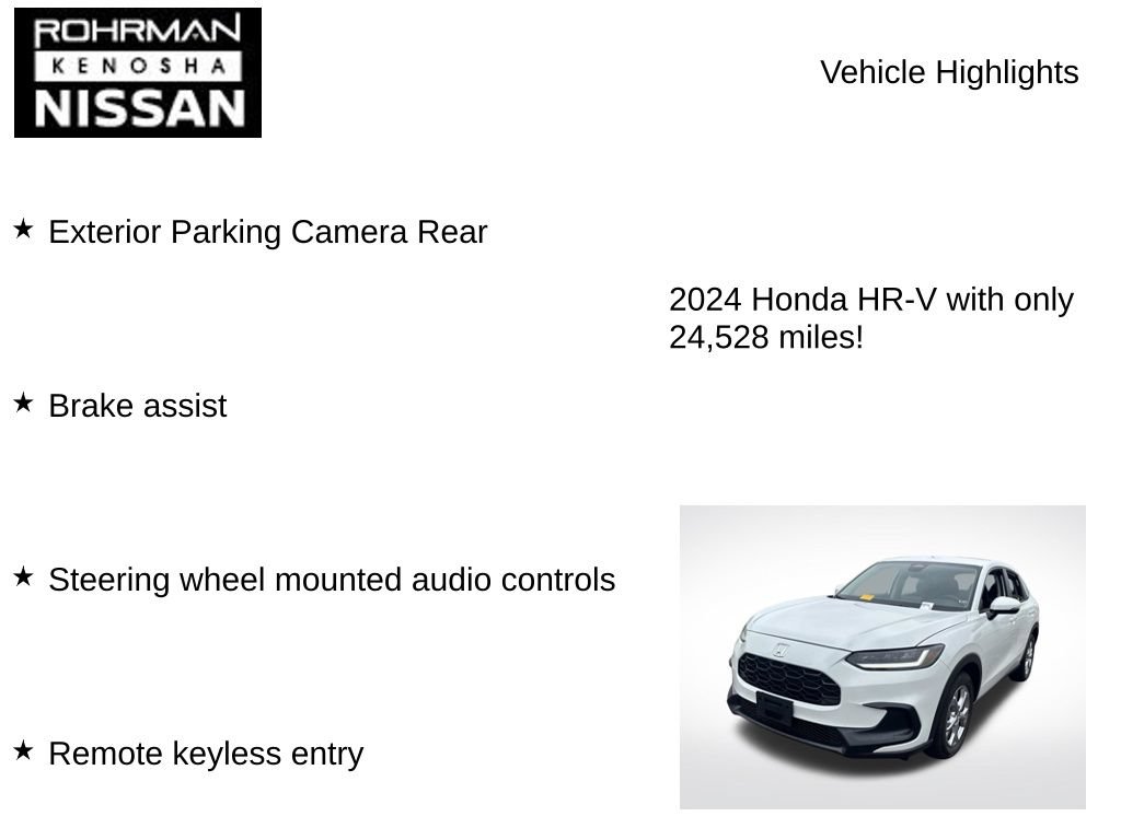 Used 2024 Honda HR-V LX image 7