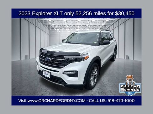 Certified 2023 Ford Explorer XLT w/ Equipment Group 202A AWD/4WD image 1