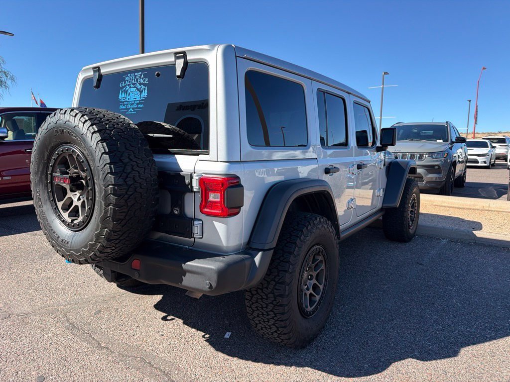Used 2022 Jeep Wrangler Unlimited Rubicon 4xe w/ Steel Bumper Group AWD/4WD image 3