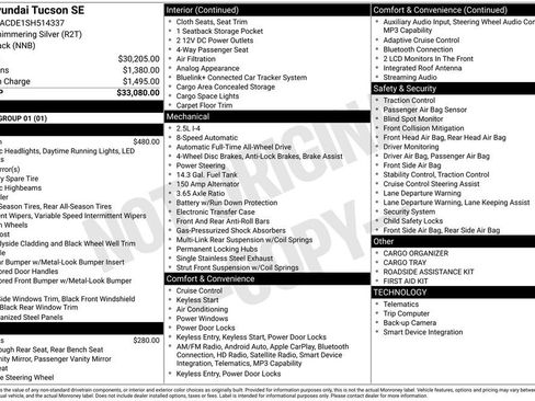 Certified 2025 Hyundai Tucson SE image 5