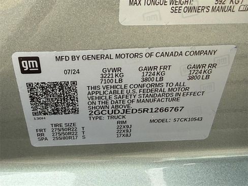 Used 2024 Chevrolet Silverado 1500 High Country w/ High Country Premium Package image 24