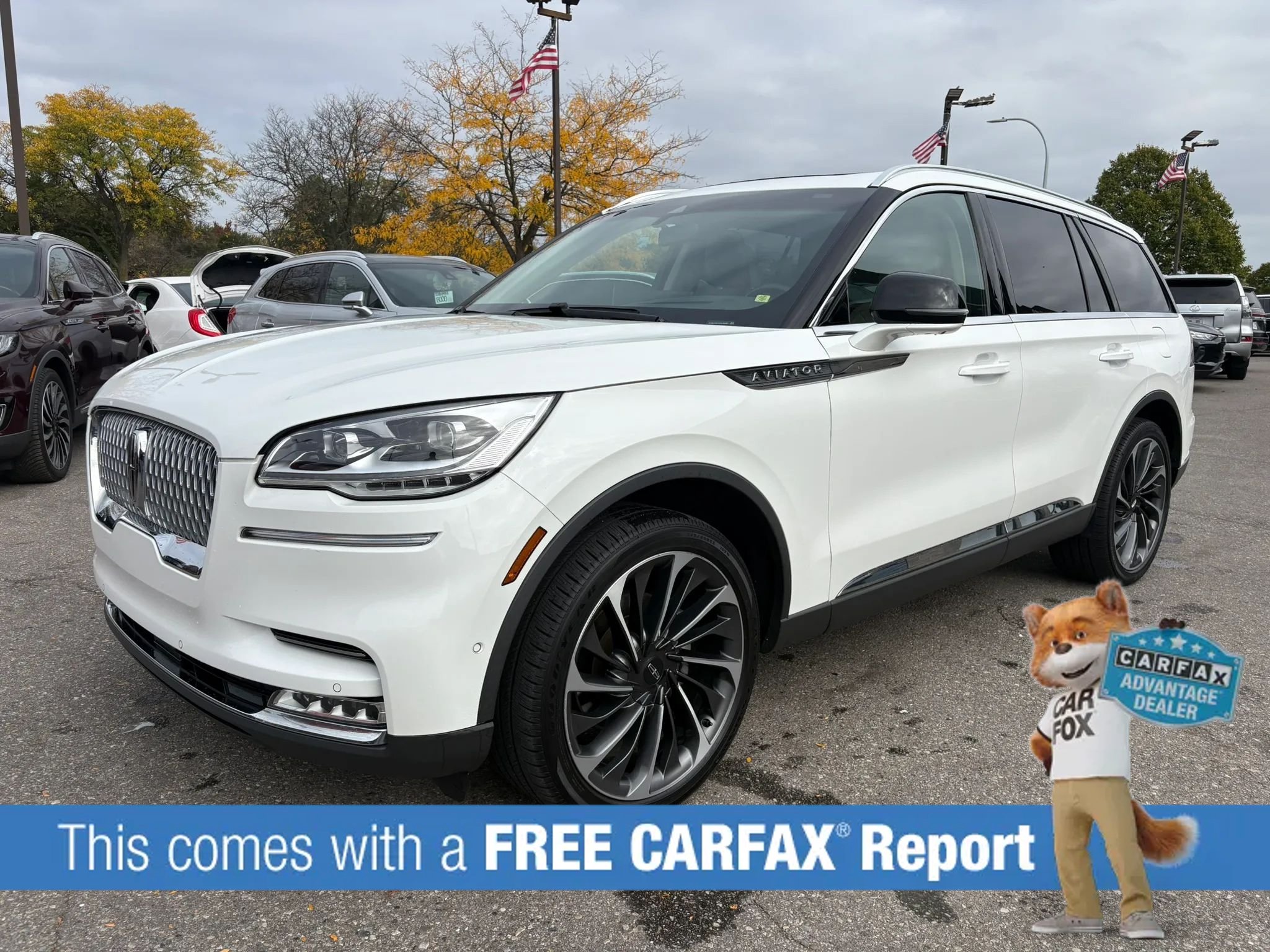 Used 2020 Lincoln Aviator Reserve w/ Equipment Group 202A AWD/4WD image 1