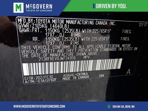 Used 2018 Toyota RAV4 XLE AWD/4WD image 28