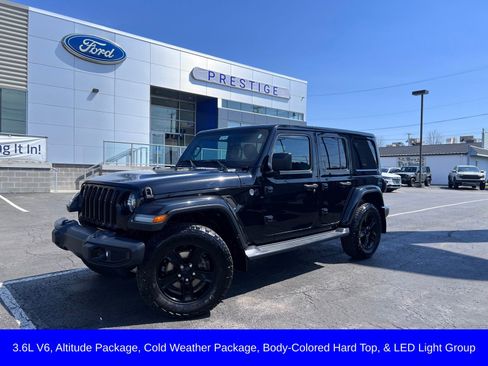 Used 2020 Jeep Wrangler Unlimited Sahara AWD/4WD image 1
