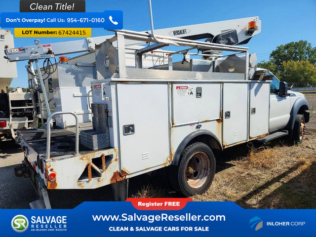 Used 2013 Ford F450 XL w/ Snow Plow Prep Pkg RWD image 4