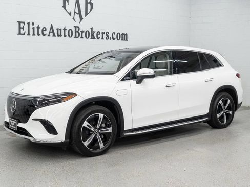 Used 2023 Mercedes-Benz EQS 450+ 4MATIC SUV w/ Acoustic Comfort Package image 55