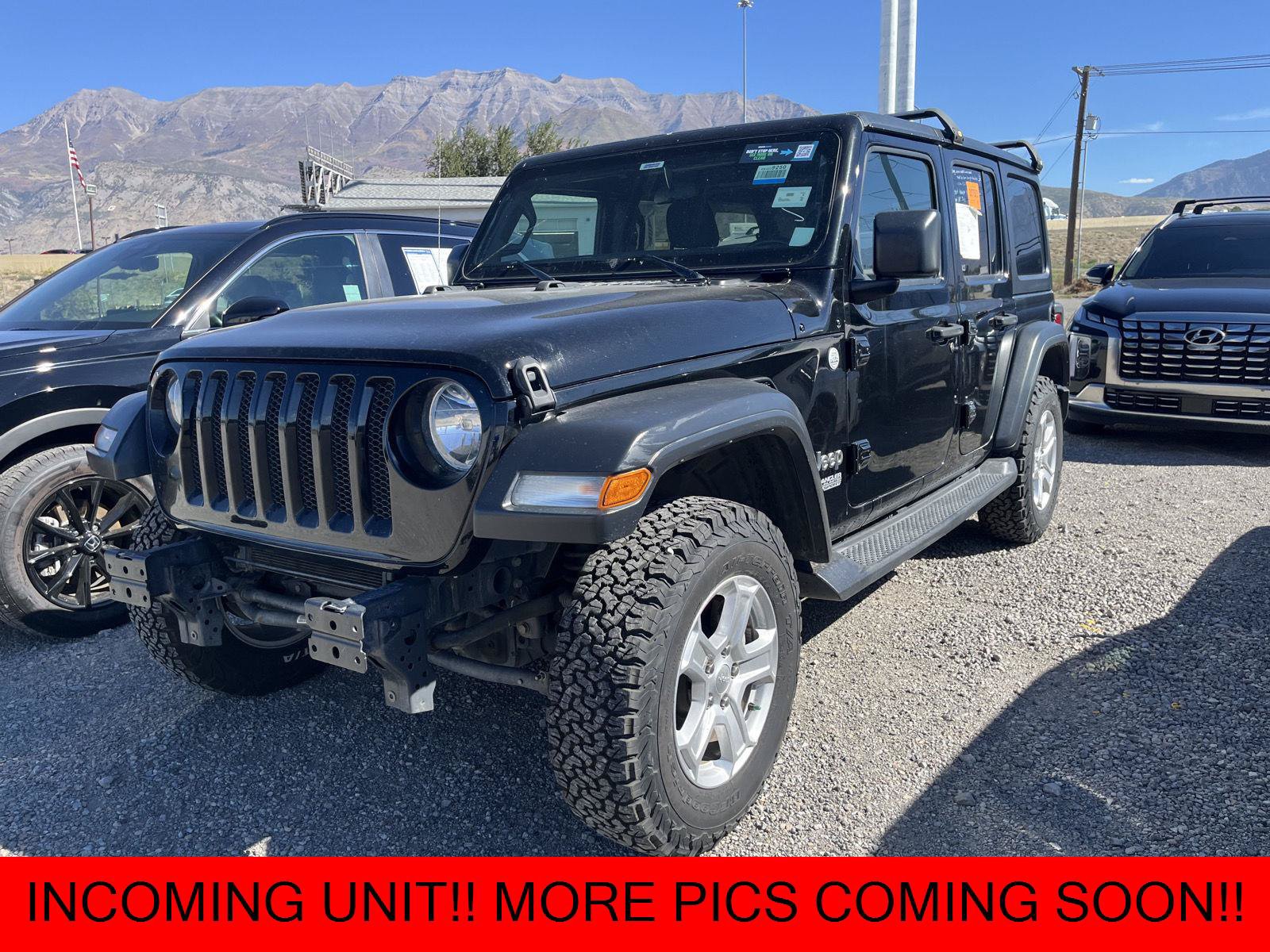 Used 2020 Jeep Wrangler Unlimited Sport S AWD/4WD image 1
