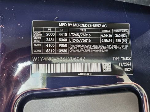 New 2025 Mercedes-Benz Sprinter 2500 image 24