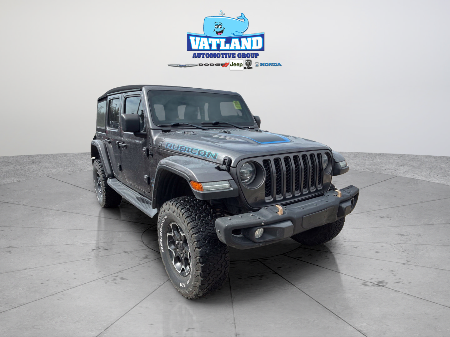 Used 2021 Jeep Wrangler Unlimited Rubicon 4xe w/ Steel Bumper Group AWD/4WD image 22