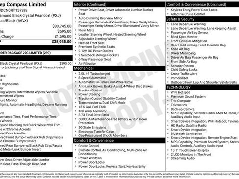 Used 2024 Jeep Compass Limited image 38