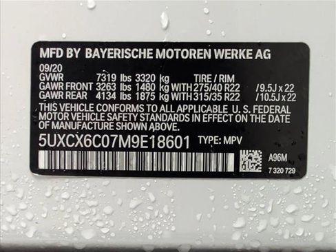 Used 2021 BMW X7 M50i AWD/4WD image 30