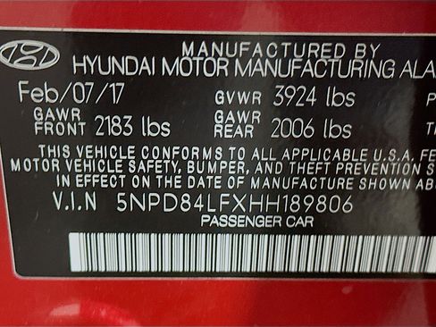 Used 2017 Hyundai Elantra SE image 12