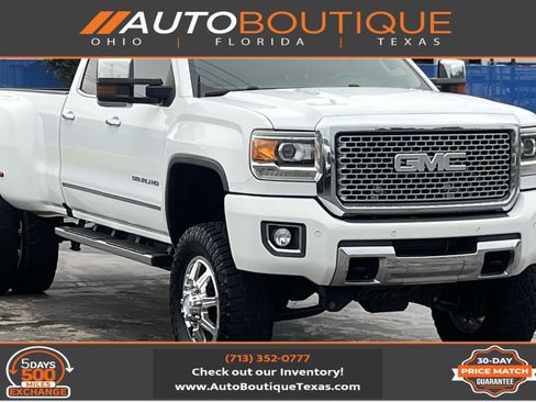 Used 2016 GMC Sierra 3500 Denali w/ Duramax Plus Package AWD/4WD image 1