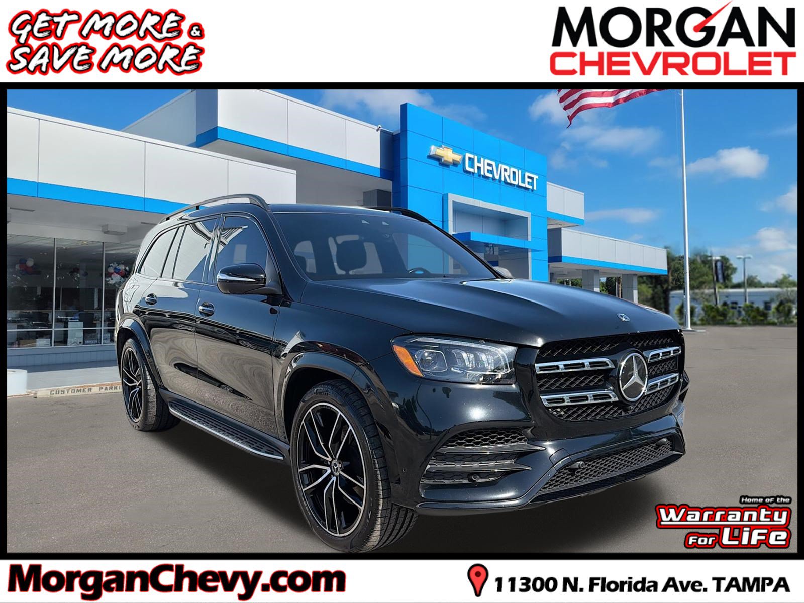 Used 2021 Mercedes-Benz GLS 580 4MATIC image 1