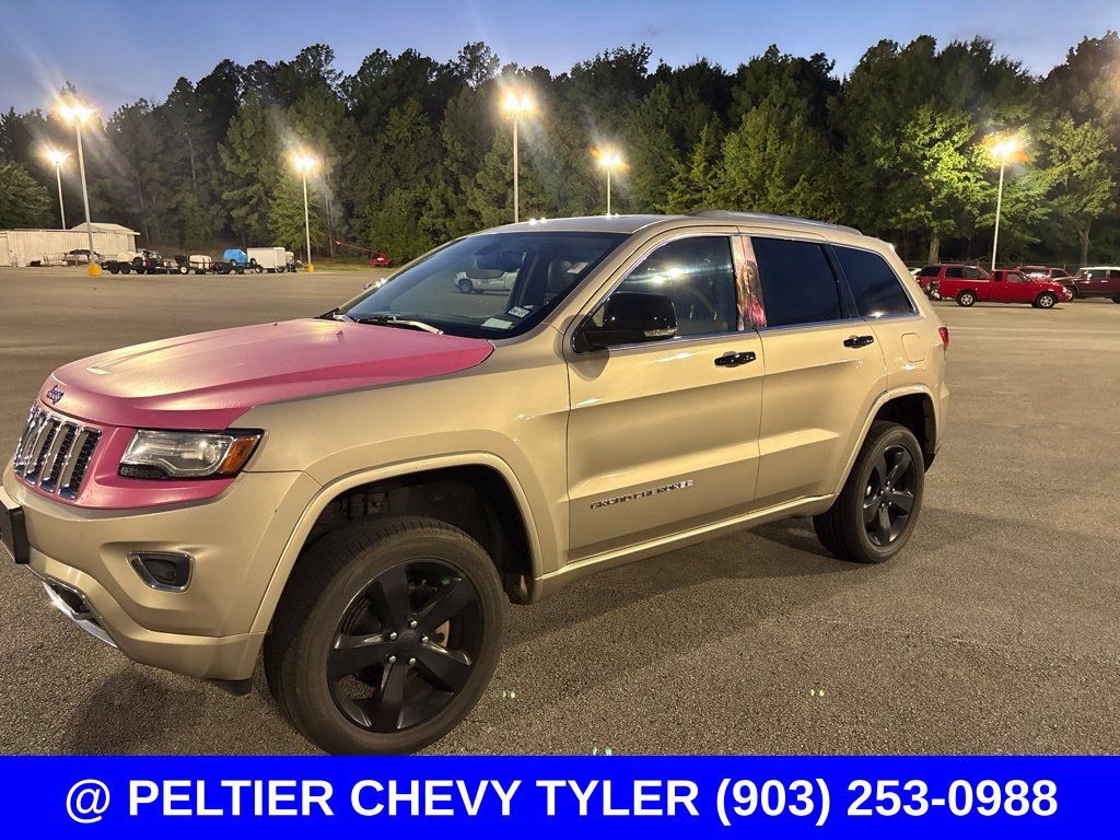 Used 2014 Jeep Grand Cherokee Overland AWD/4WD image 3