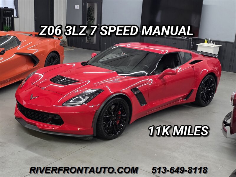 Used 2015 Chevrolet Corvette Z06 w/ 3LZ Preferred Equipment Group RWD image 1