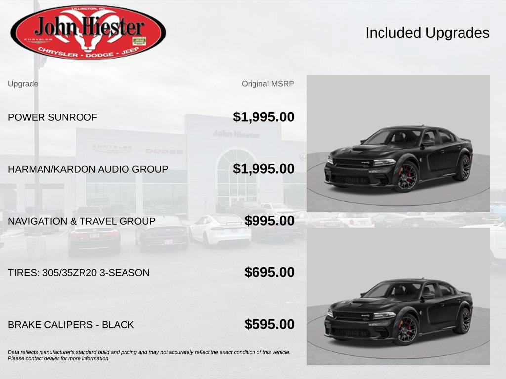 Used 2020 Dodge Charger SRT Hellcat w/ Harman/Kardon Audio Group RWD image 4