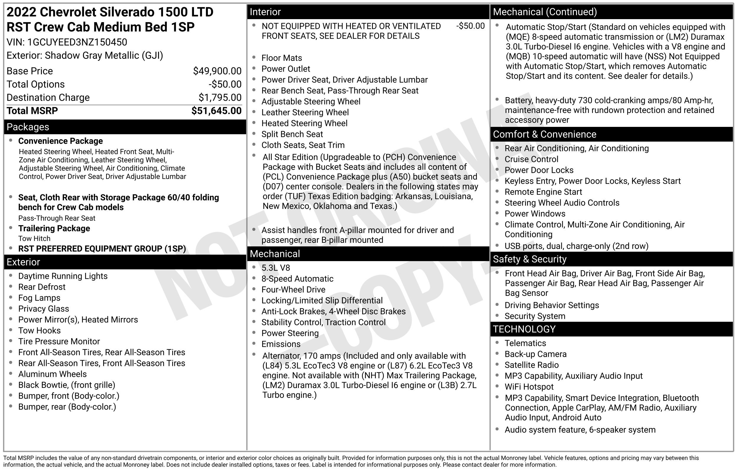 Used 2022 Chevrolet Silverado 1500 RST AWD/4WD image 2