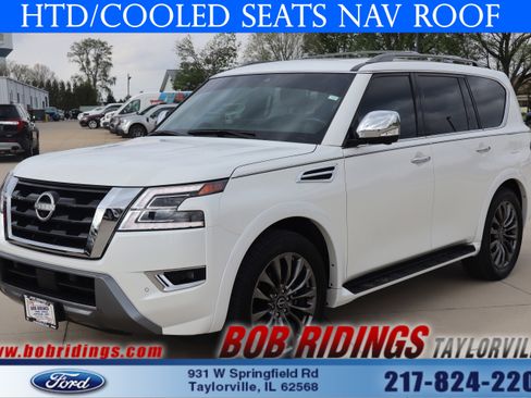 Used 2024 Nissan Armada Platinum w/ Cargo Package RWD image 1