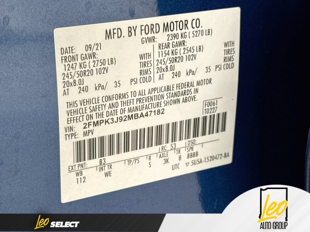 Used 2021 Ford Edge ST-Line FWD image 35