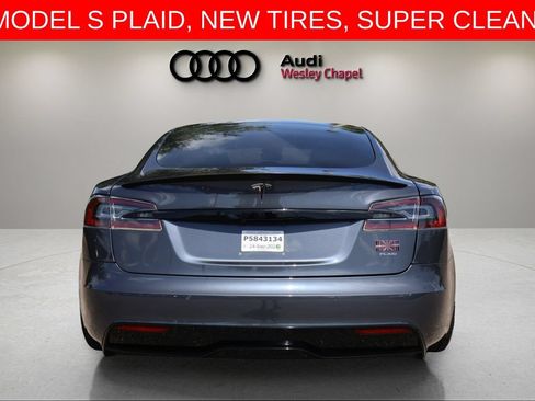 Used 2021 Tesla Model S Plaid AWD/4WD image 4