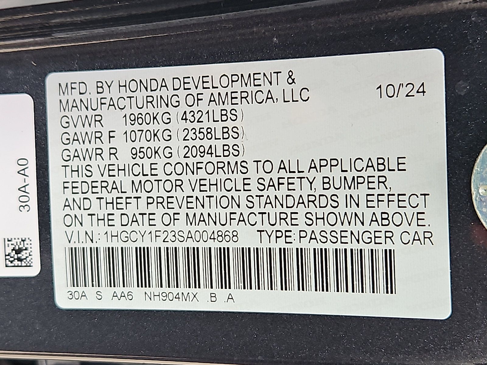 Used 2025 Honda Accord LX image 27