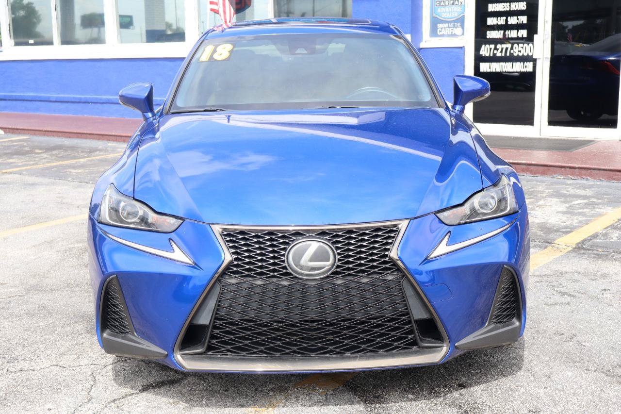 Used 2018 Lexus IS 300 F Sport w/ F Sport Package RWD image 9