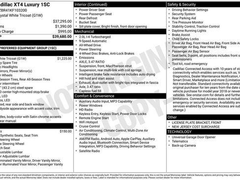 Used 2019 Cadillac XT4 Luxury image 16