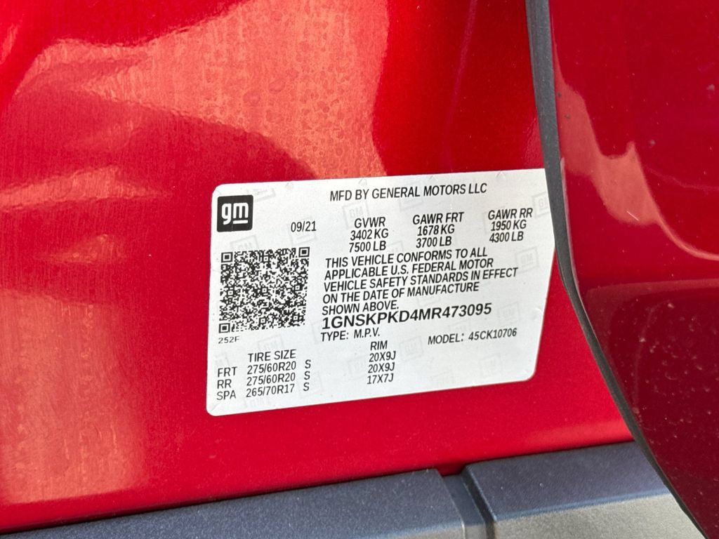 Used 2021 Chevrolet Tahoe Z71 AWD/4WD image 28