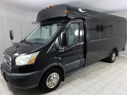 Used 2015 Ford Transit 350 156 DRW w/ Shuttle Bus Prep Package RWD image 5