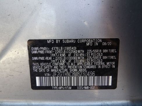 Used 2021 Subaru Crosstrek 2.5i Limited w/ Moonroof Package 2 image 28