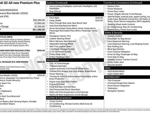 Certified 2025 Audi Q5 Premium Plus w/ Premium Plus image 20