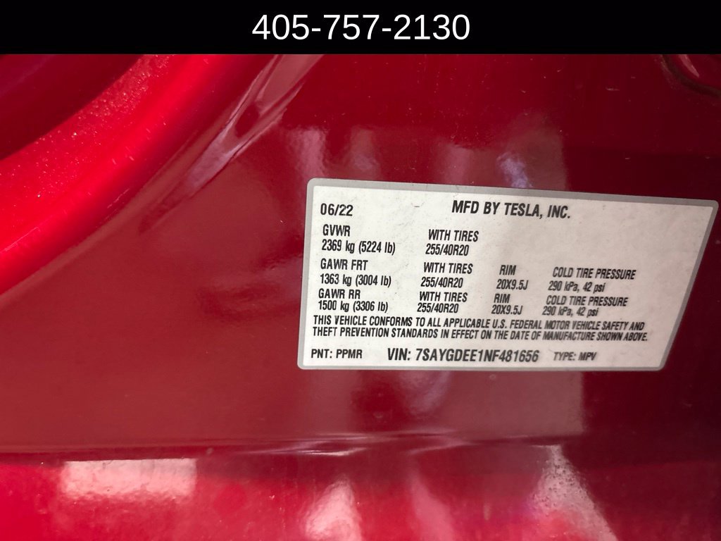 Used 2022 Tesla Model Y Long Range AWD/4WD image 4