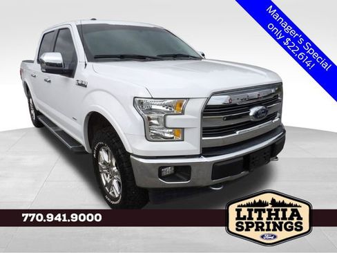 Used 2017 Ford F150 Lariat AWD/4WD image 1