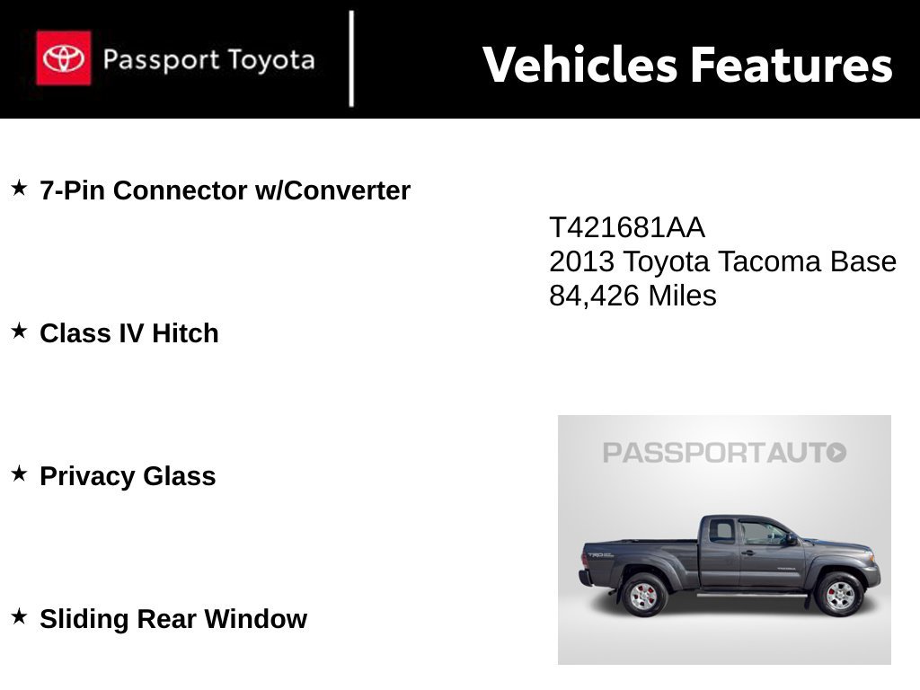 Used 2013 Toyota Tacoma 4x4 Access Cab V6 w/ TRD Off-Road Pkg image 11